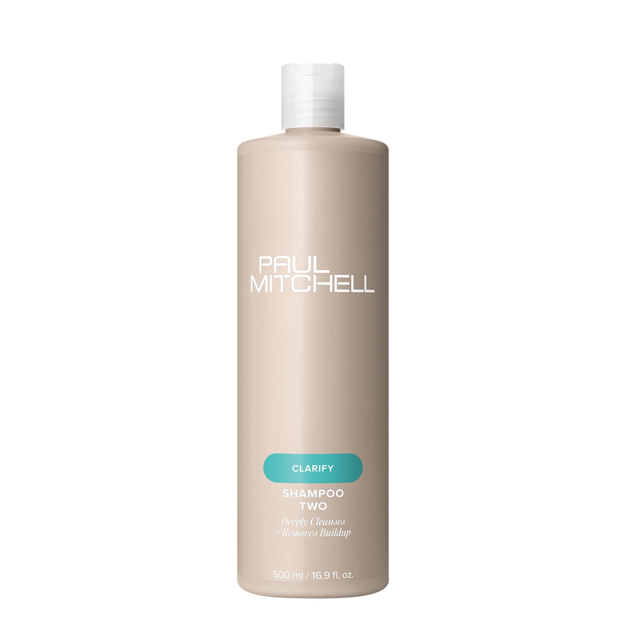 Paul Mitchell Shampoo Two, botella frontal, cabello más limpio y con cuerpo