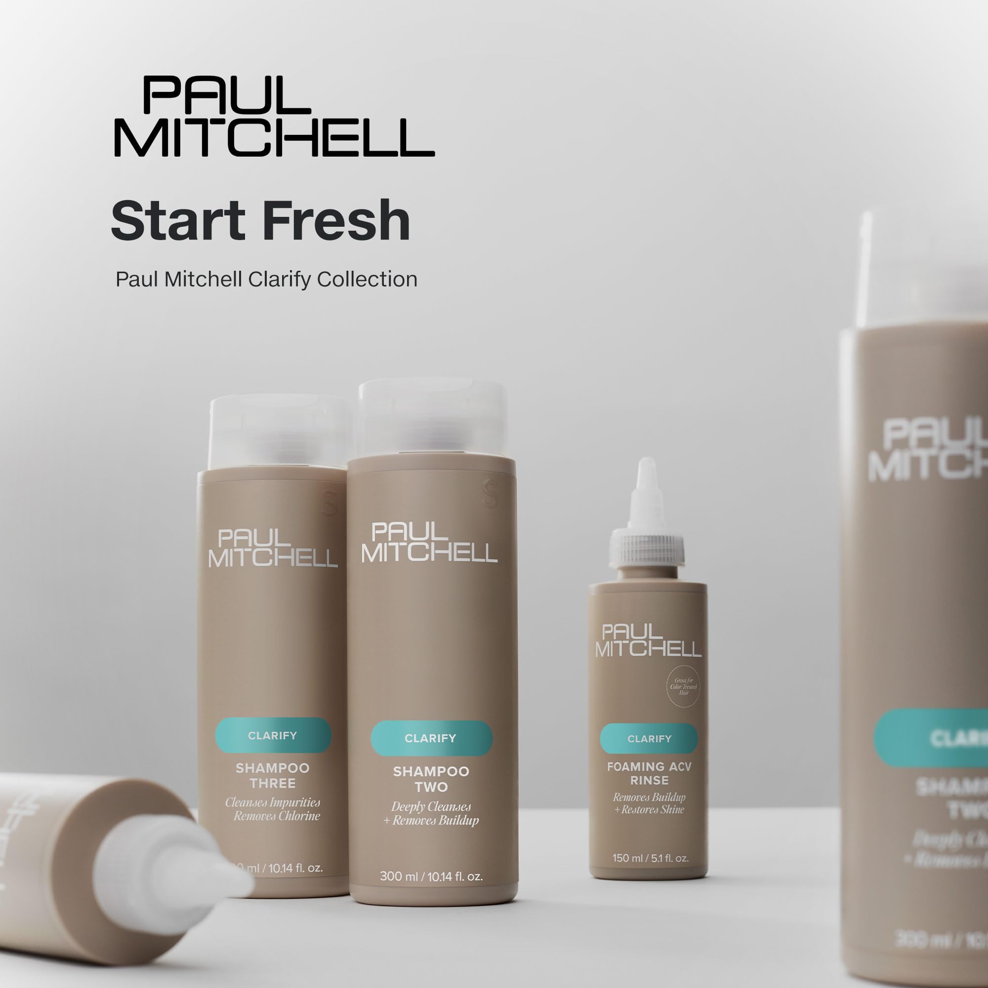 Paul Mitchell Shampoo Two, fragancia limón fresca, experiencia de lavado agradable