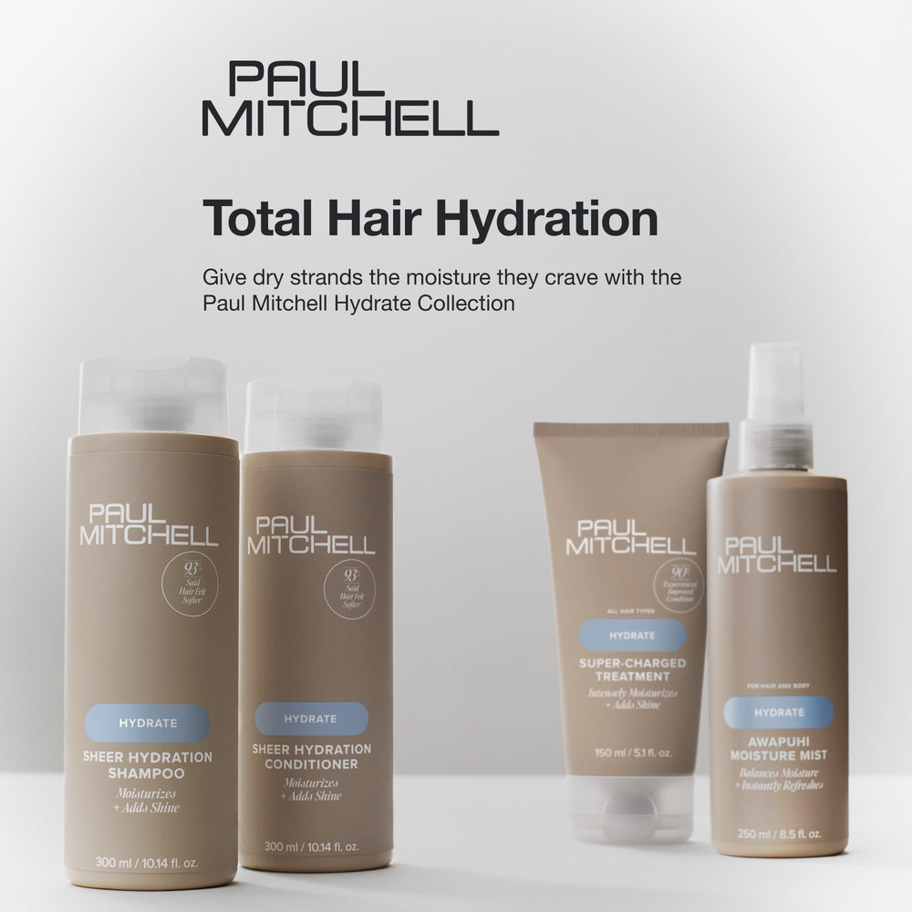Uso diario con Paul Mitchell Sheer Hydration champú para cabello seco