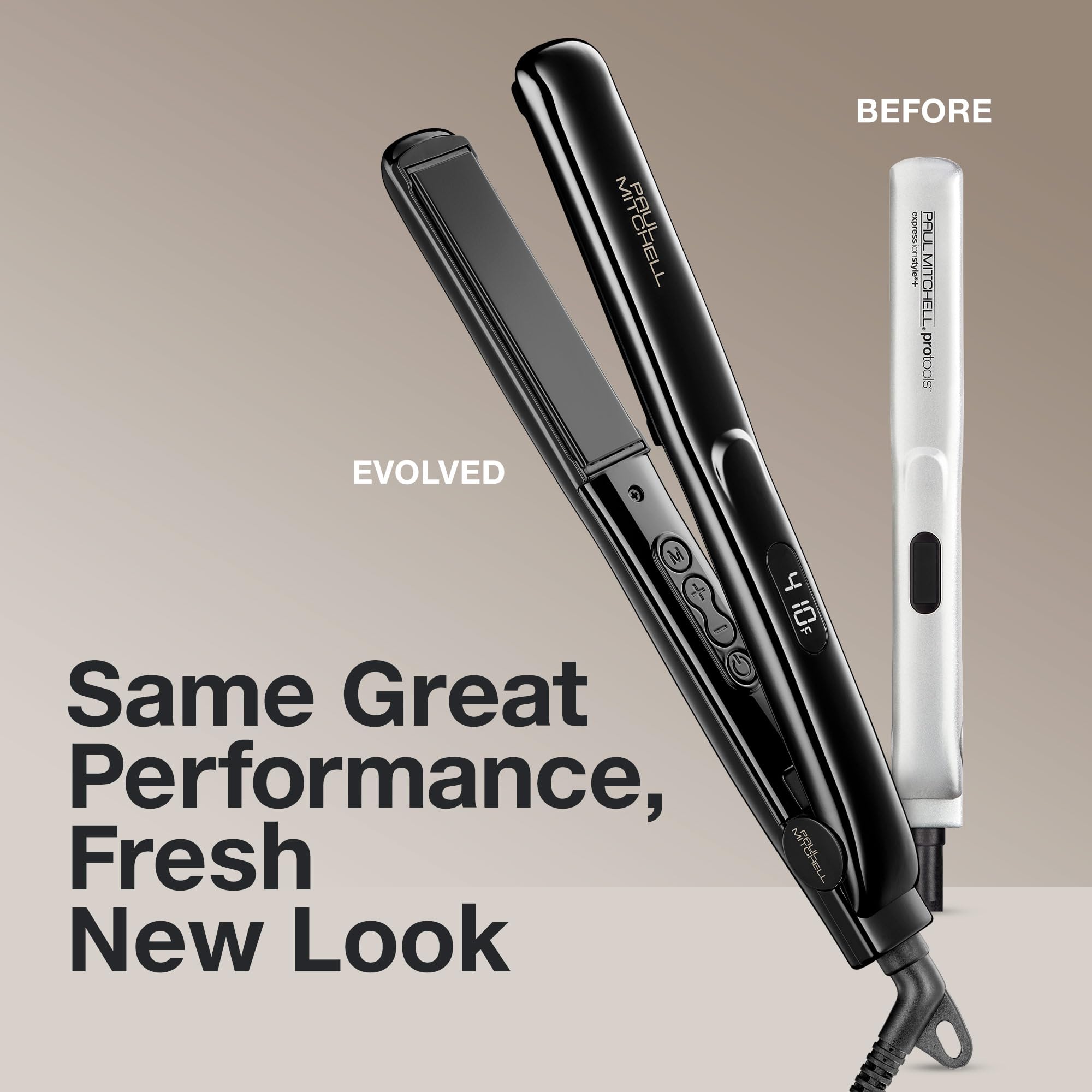 Paul Mitchell Style+ con pantalla digital para ajustar la temperatura fácilmente