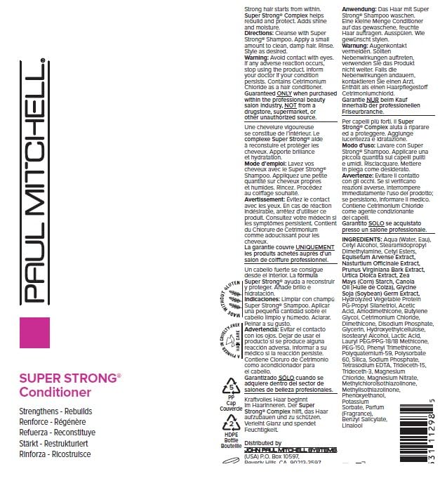 Protección UV ligera de Paul Mitchell Acondicionador Super Strong