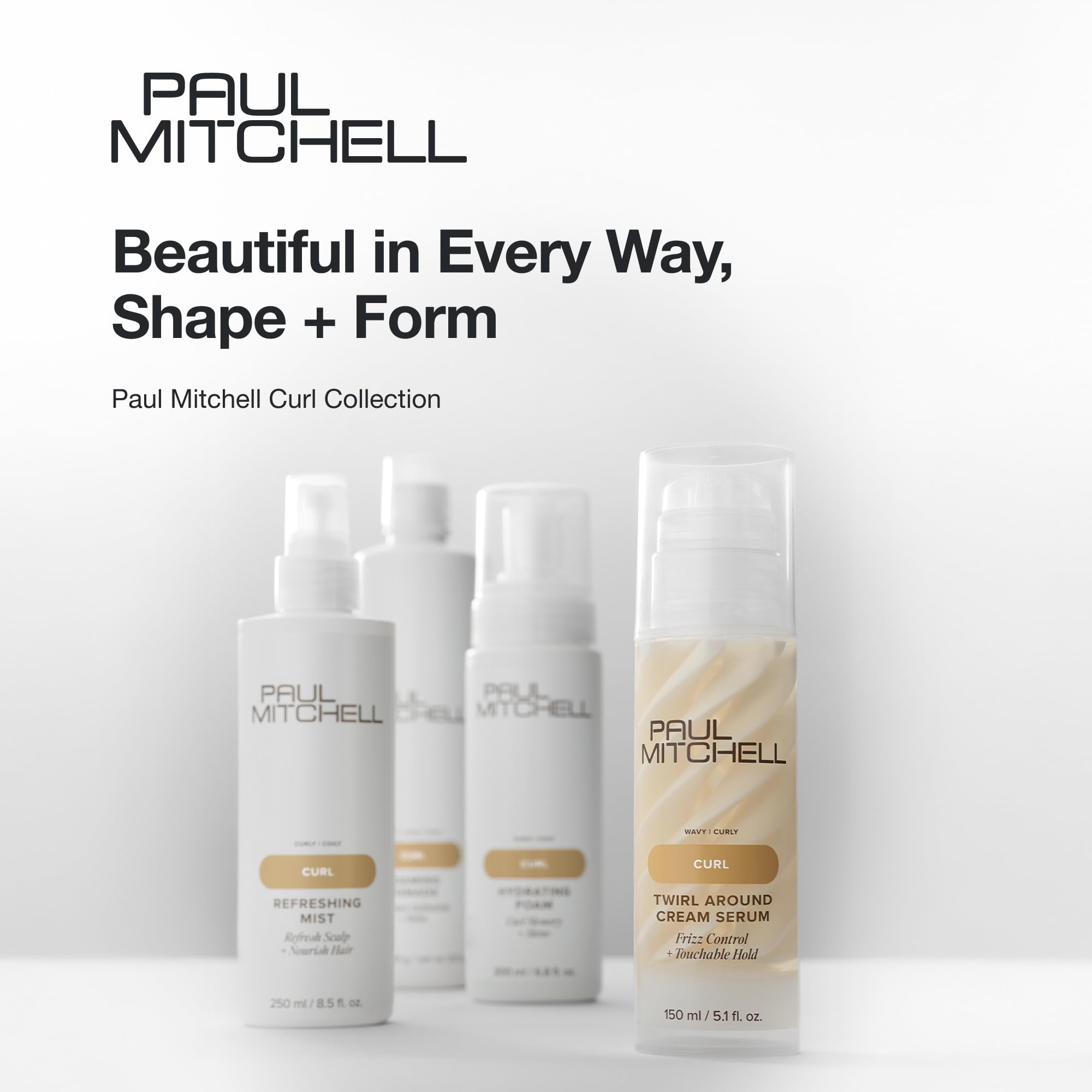Envase reciclable PCR de Paul Mitchell Twirl Around