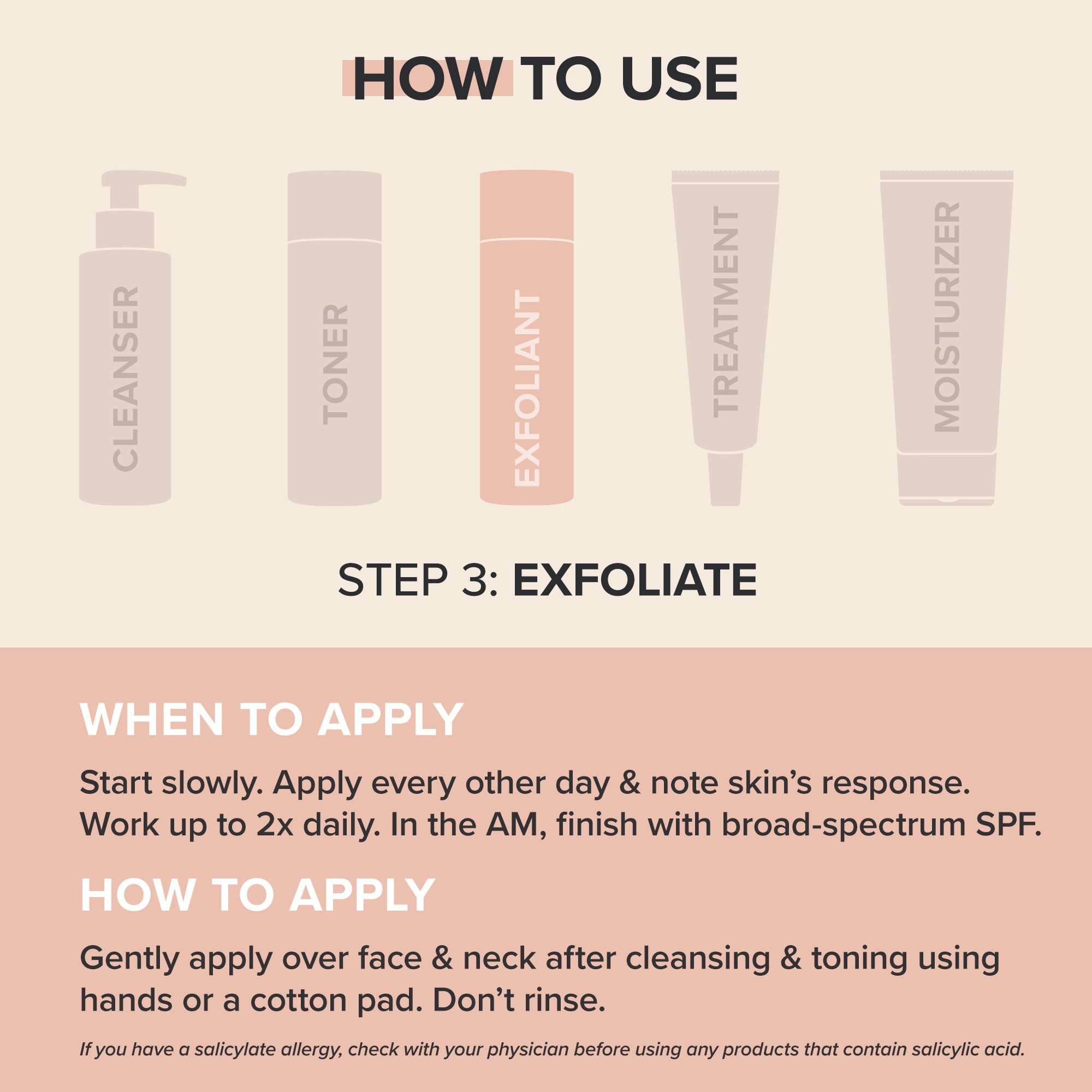 Exfoliante BHA líquido de Paula's Choice, uso rápido para poros.