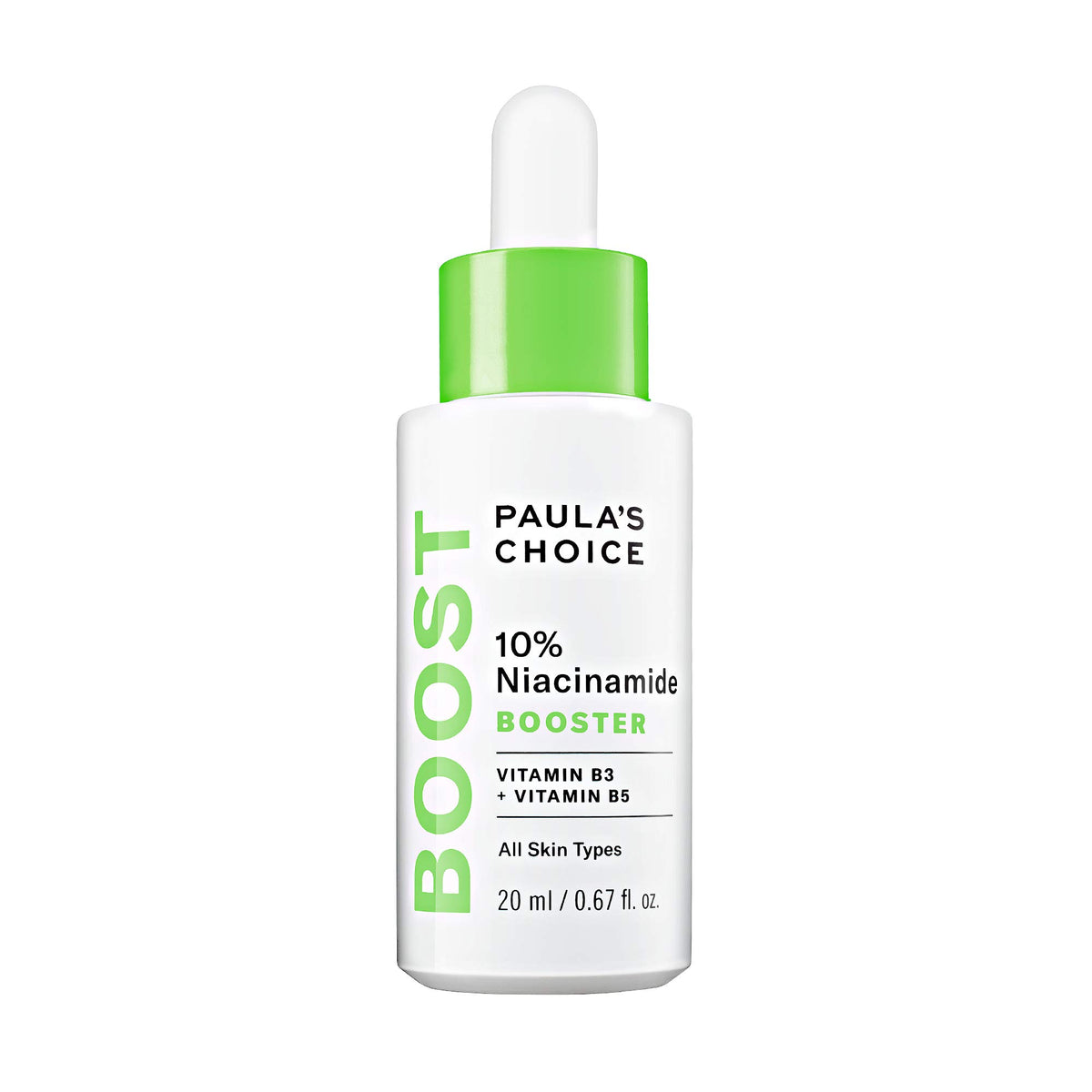 Paula's Choice BOOST Niacinamida 10%: botella para aplicación precisa