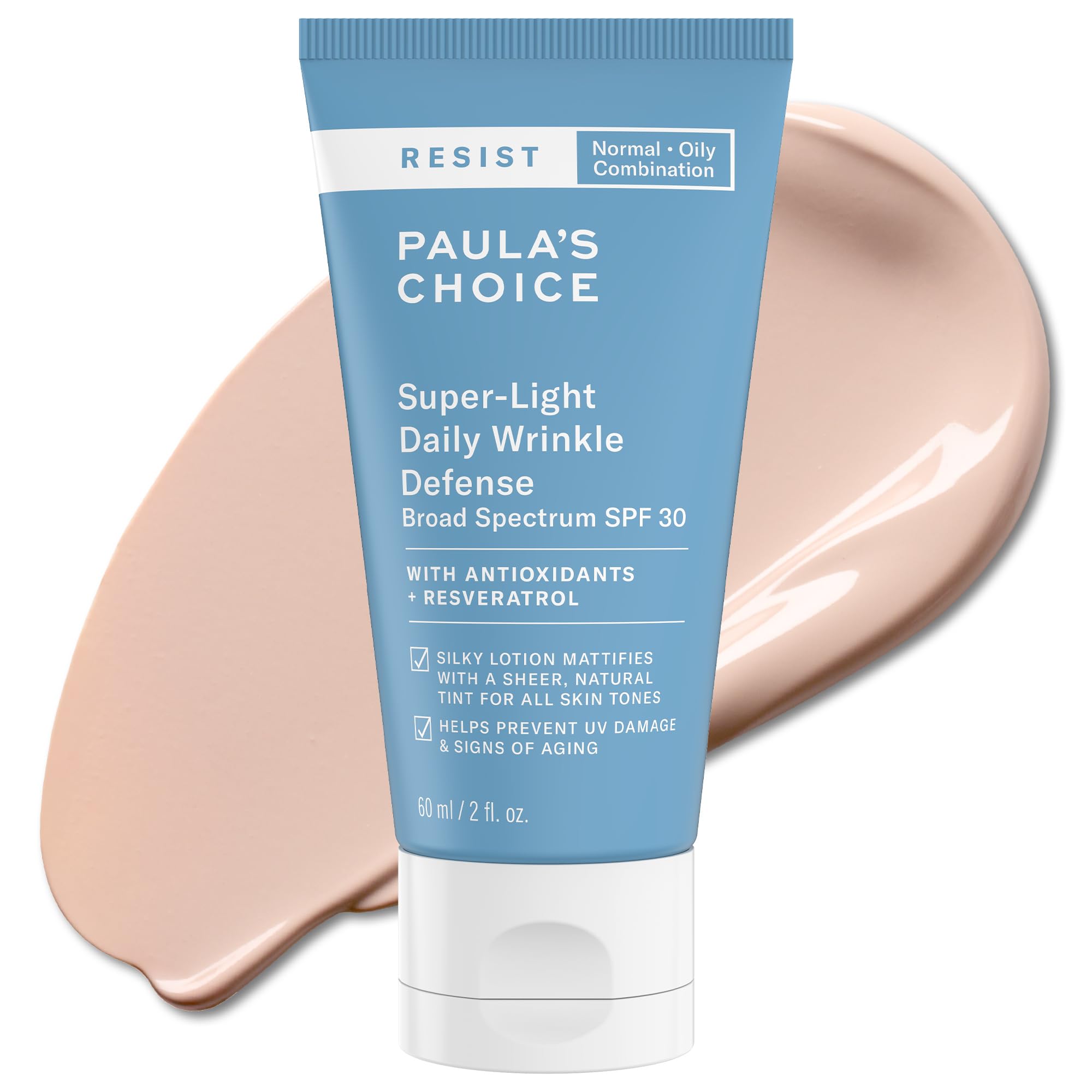Paula's Choice RESIST protector solar en bote con tono, protección diaria natural