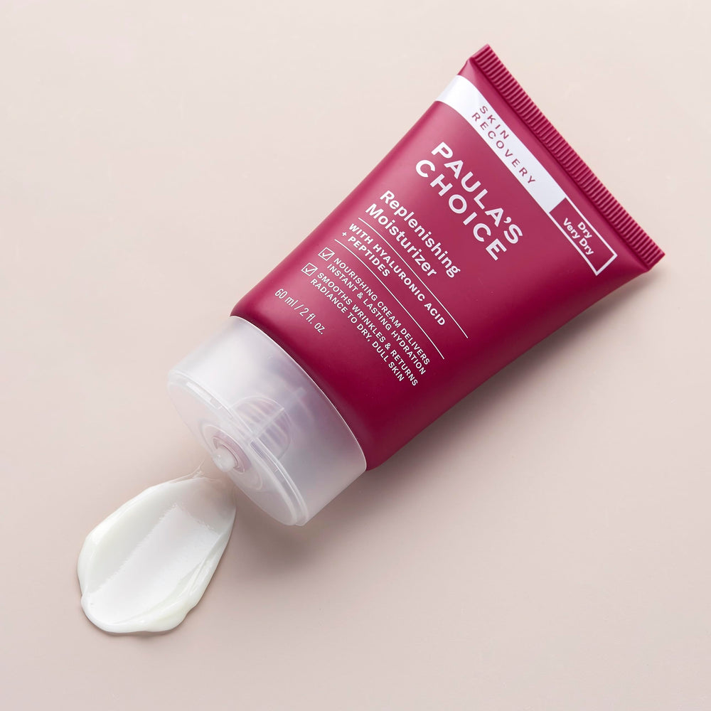 Paola's Choice Skin Recovery textura cremosa, suave y fácil de aplicar.