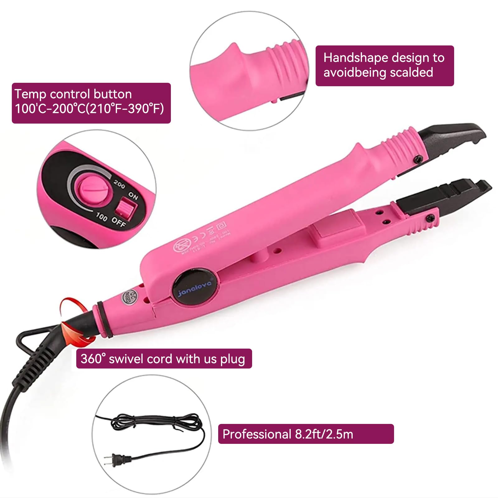 PAWACA ideal para keratina por fusión y extensiones con unión previa en salones.