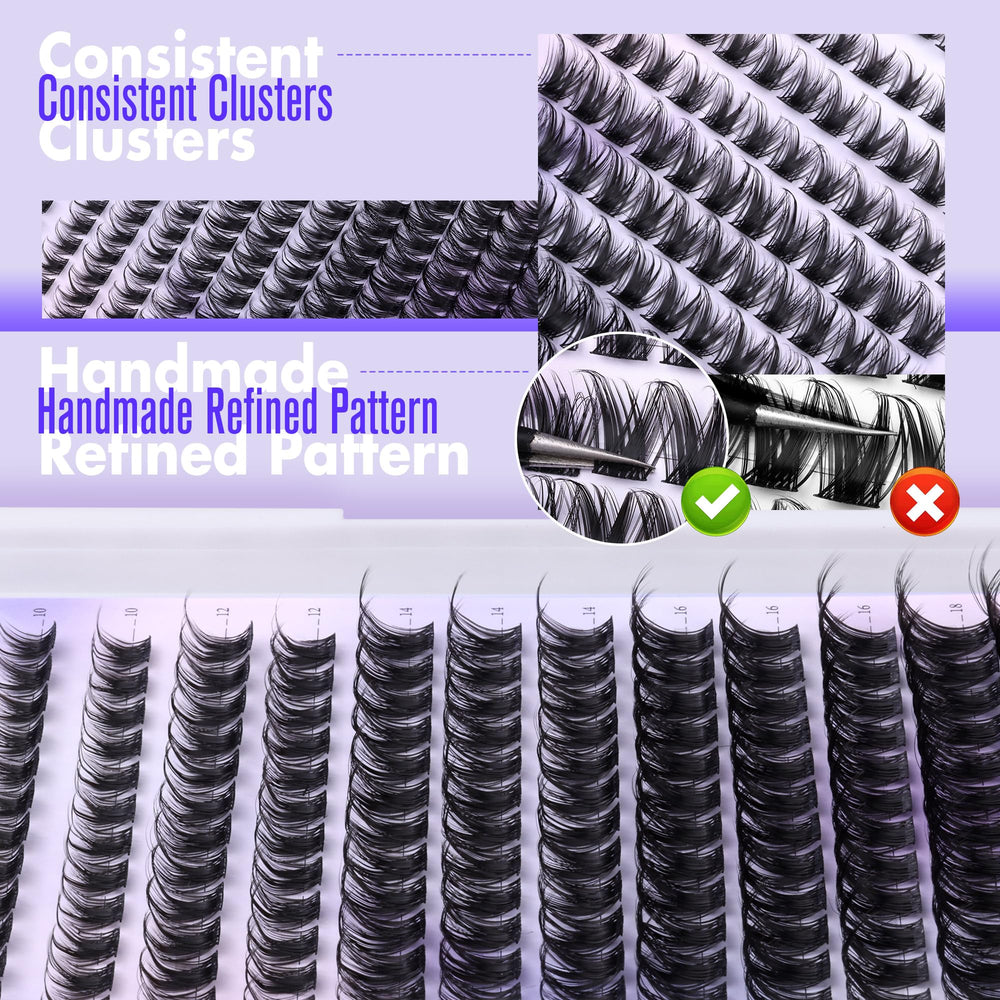 Pawotence Kira Lash Clusters, uso diario para mirada definida