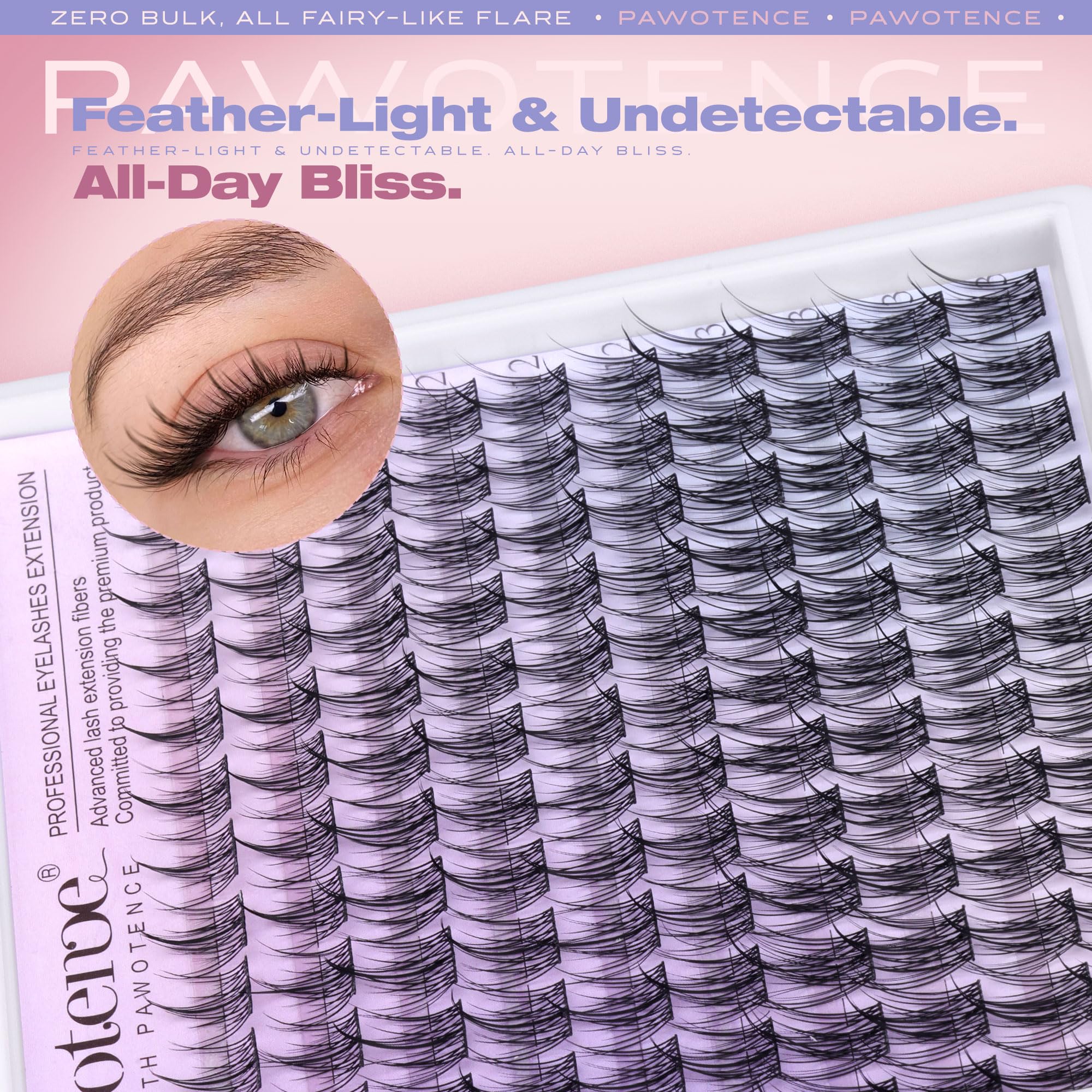 Pawotence mirada natural sin irritación diaria.