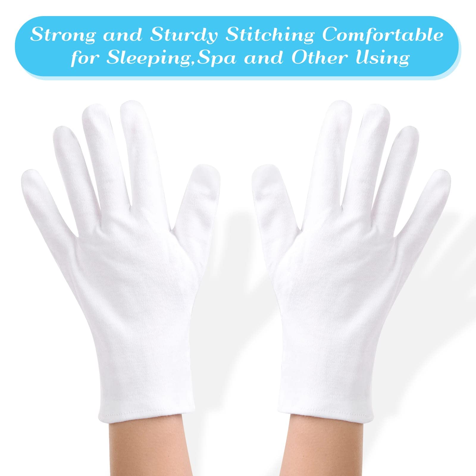 Guantes Paxcoo XL para piel seca y absorción suave de cremas
