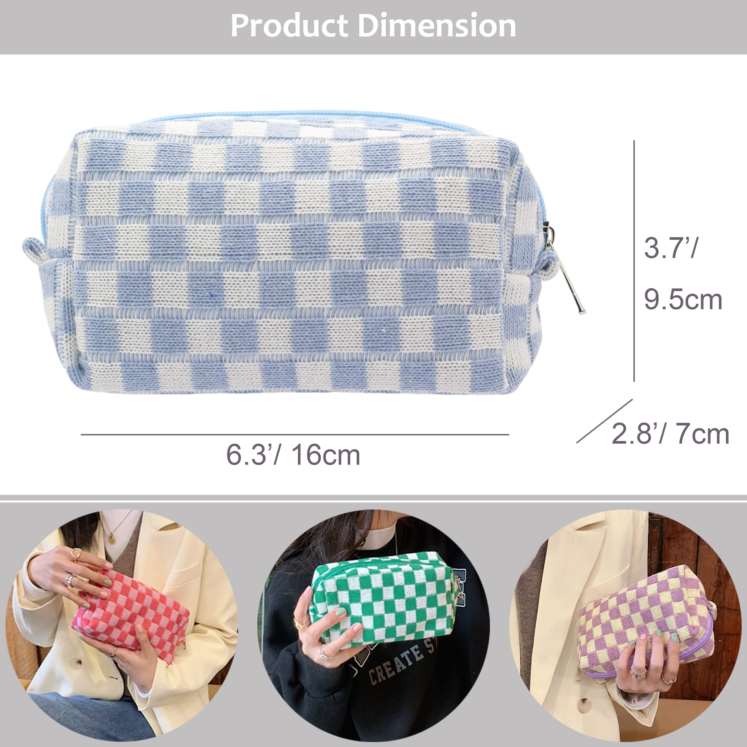 PAZIMIIK bolsa ligera para bolso, ideal para maquillaje diario