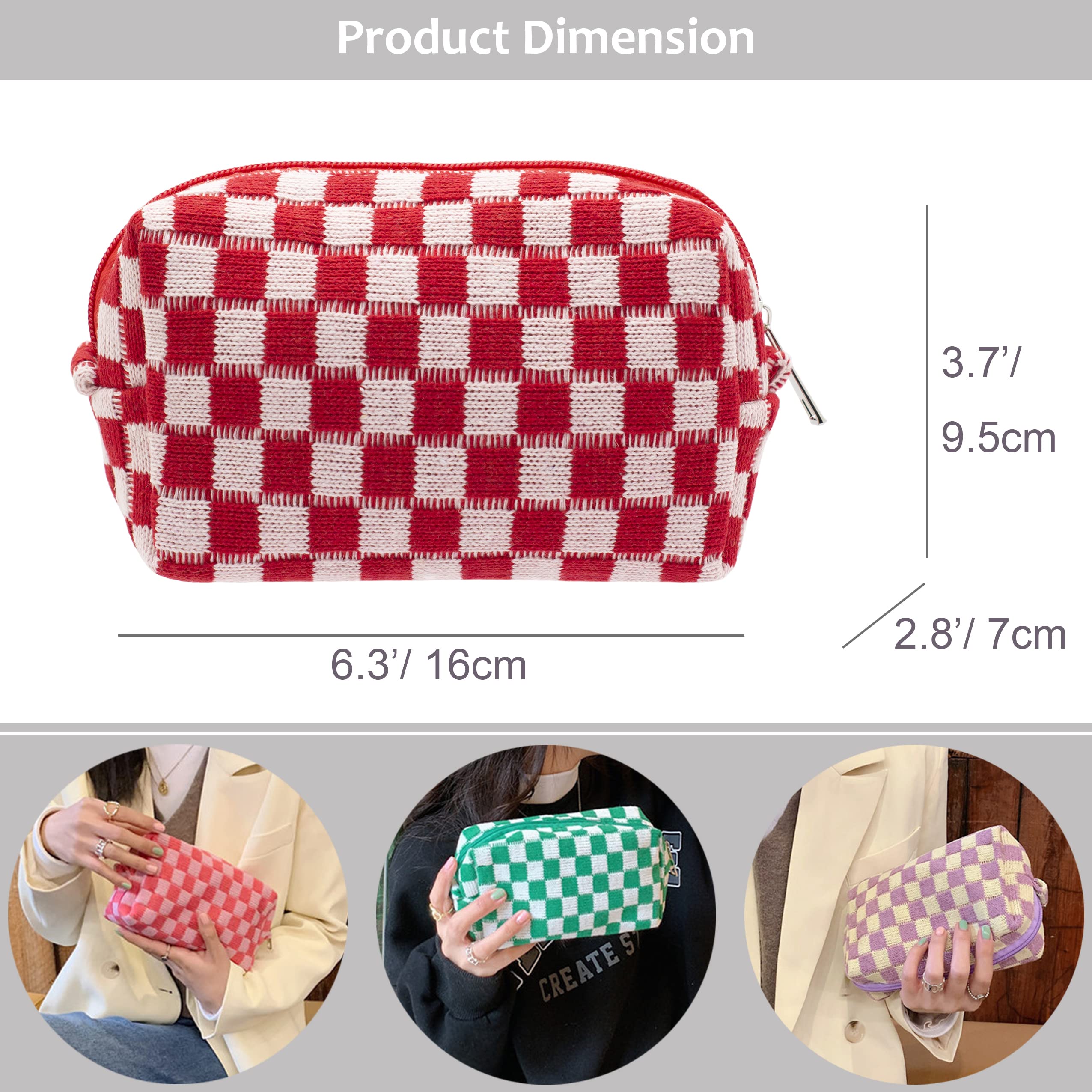 PAZIMIIK interior amplio para cosméticos esenciales y accesorios de viaje.