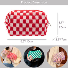 PAZIMIIK interior amplio para cosméticos esenciales y accesorios de viaje.
