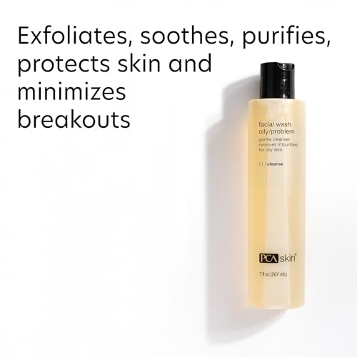 PCA SKIN contiene acido lactico y aloe, exfoliación suave para poros.
