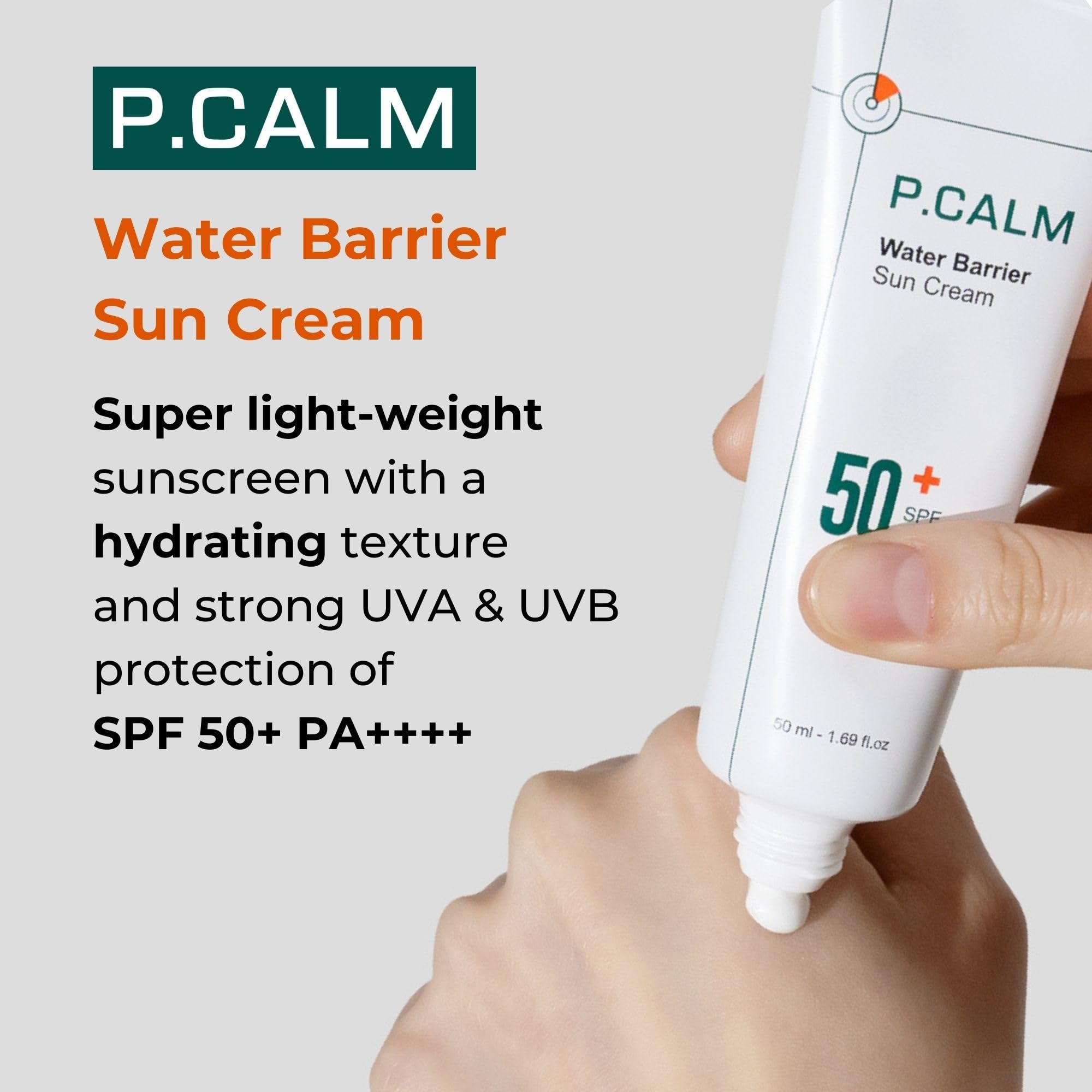 P.CALM textura gel fresca para absorción rápida sin grasa