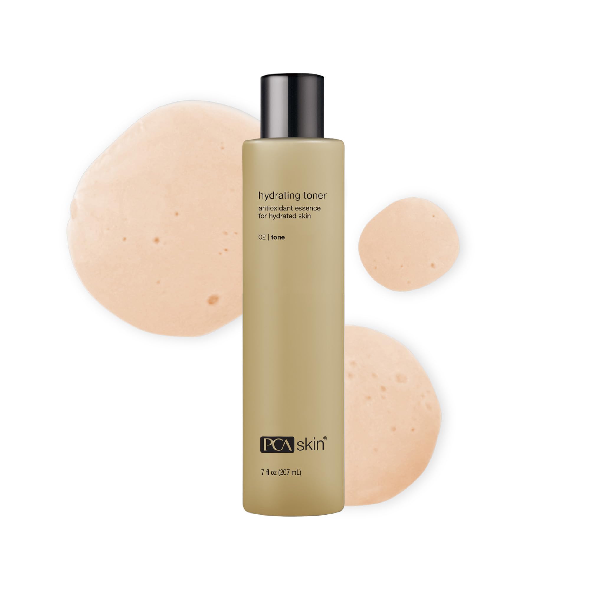 PCA SKIN Hydrating Toner en botella con dosificador para hidratación diaria.