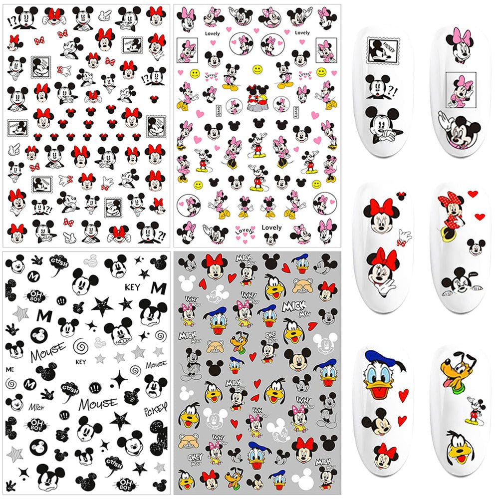PDFADSK diseños uñas 3D divertidos para uñas cortas o largas.
