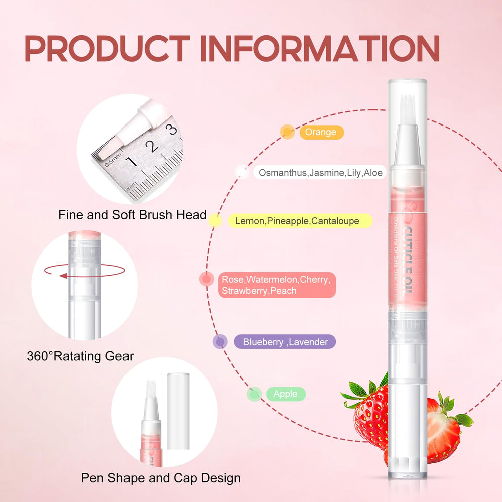 Peacecolor lapiz melon-cantalupo, hidratación duradera para cutículas