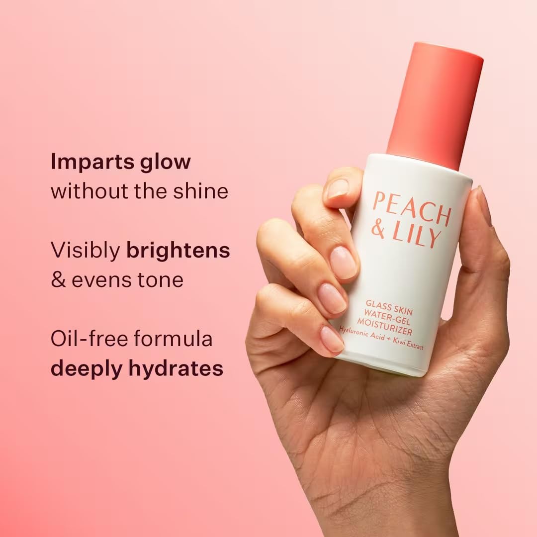 Peach & Lily Glass Skin Water-Gel: absorción rápida para un rostro limpio y cómodo