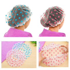 Pengxiaomei gorra ducha amarilla mantiene el cabello seco y organizado