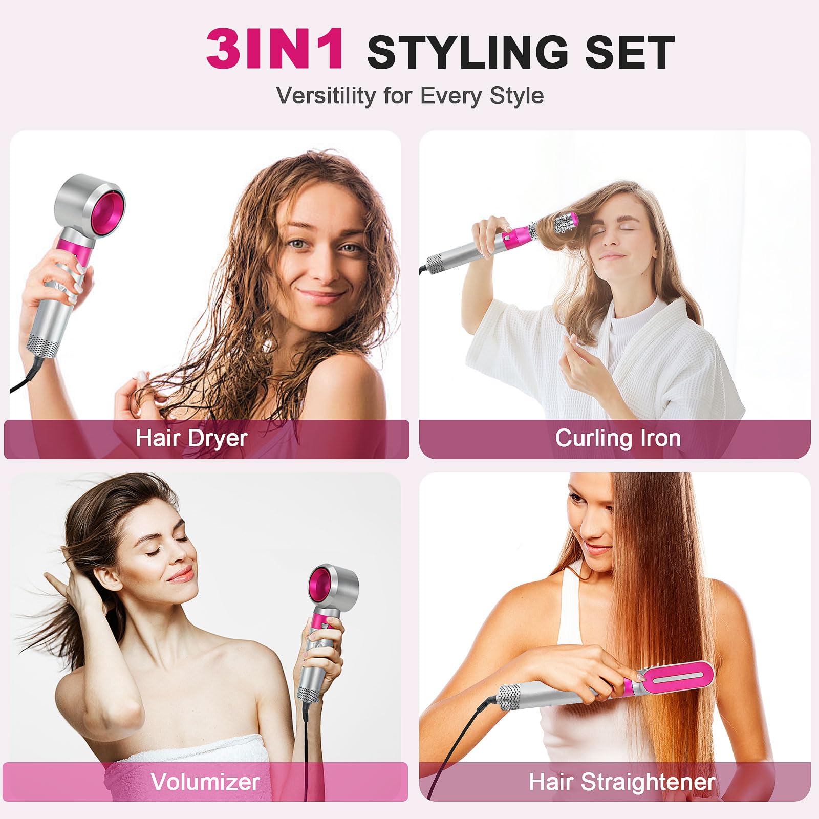 PENUIO Air Sculpt cepillo redondo para volumen y rizos definidos.
