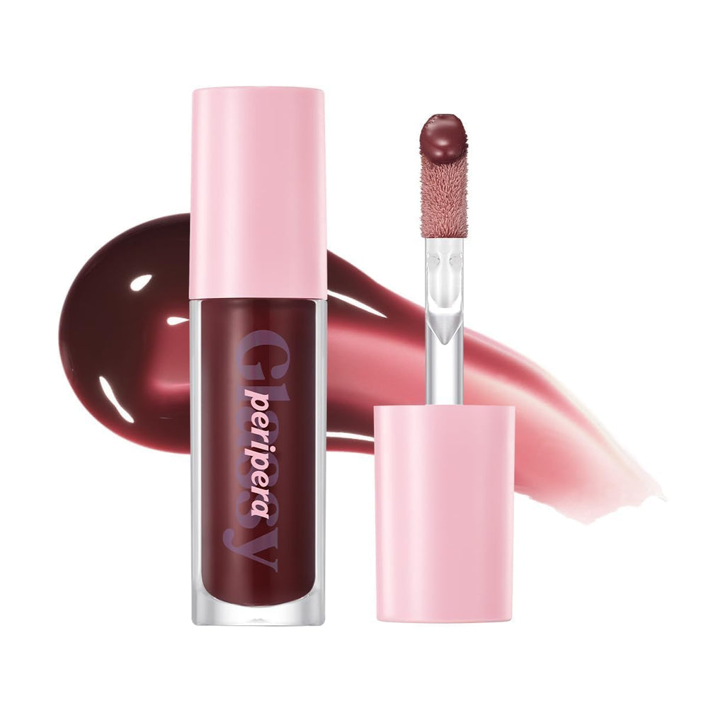 Peripera Ink Glasting: labios con brillo vidrio para una apariencia luminosa.