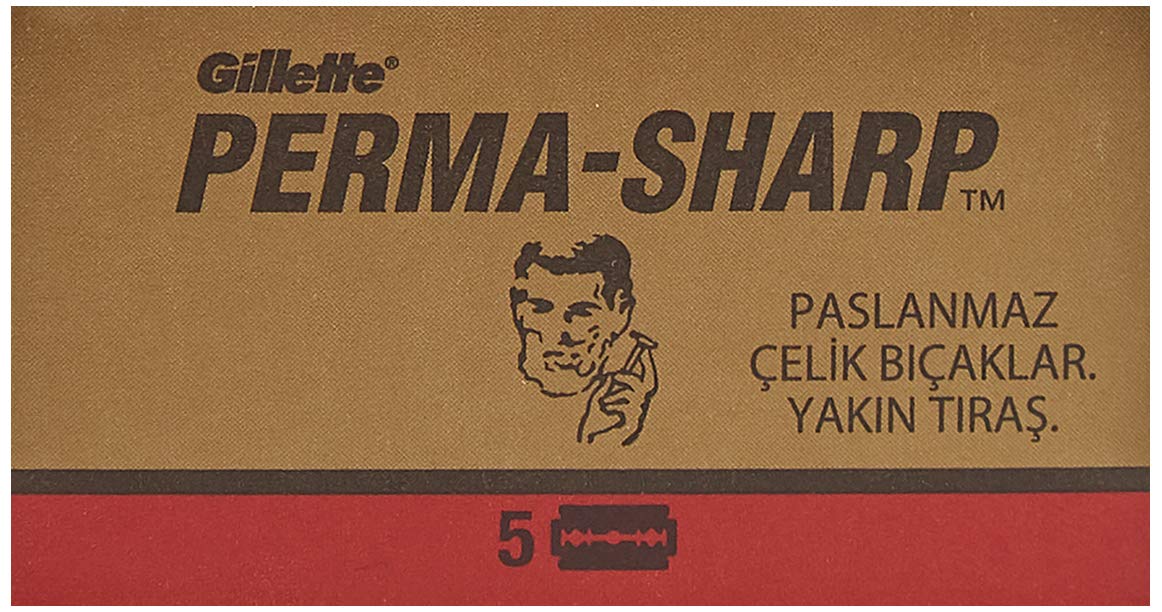 Hojas Perma-Sharp compatibles con maquinillas clásicas.