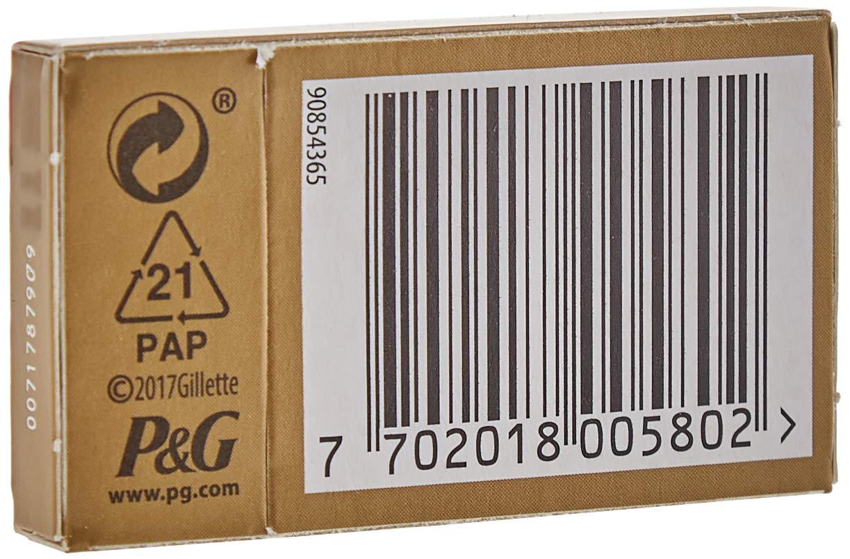 Paquete de cinco hojas Perma-Sharp para reposición conveniente.