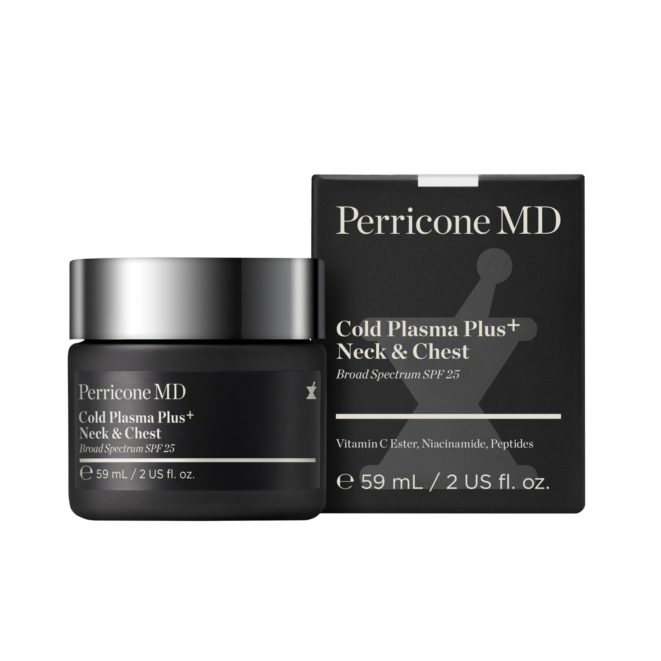 Textura ligera de Perricone MD Cold Plasma para cuello y pecho.
