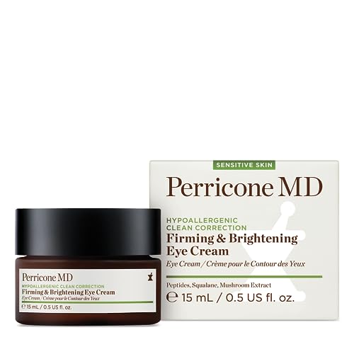 Perricone MD Crème yeux hypoallergénique – texture onctueuse pour un contour revitalisé.