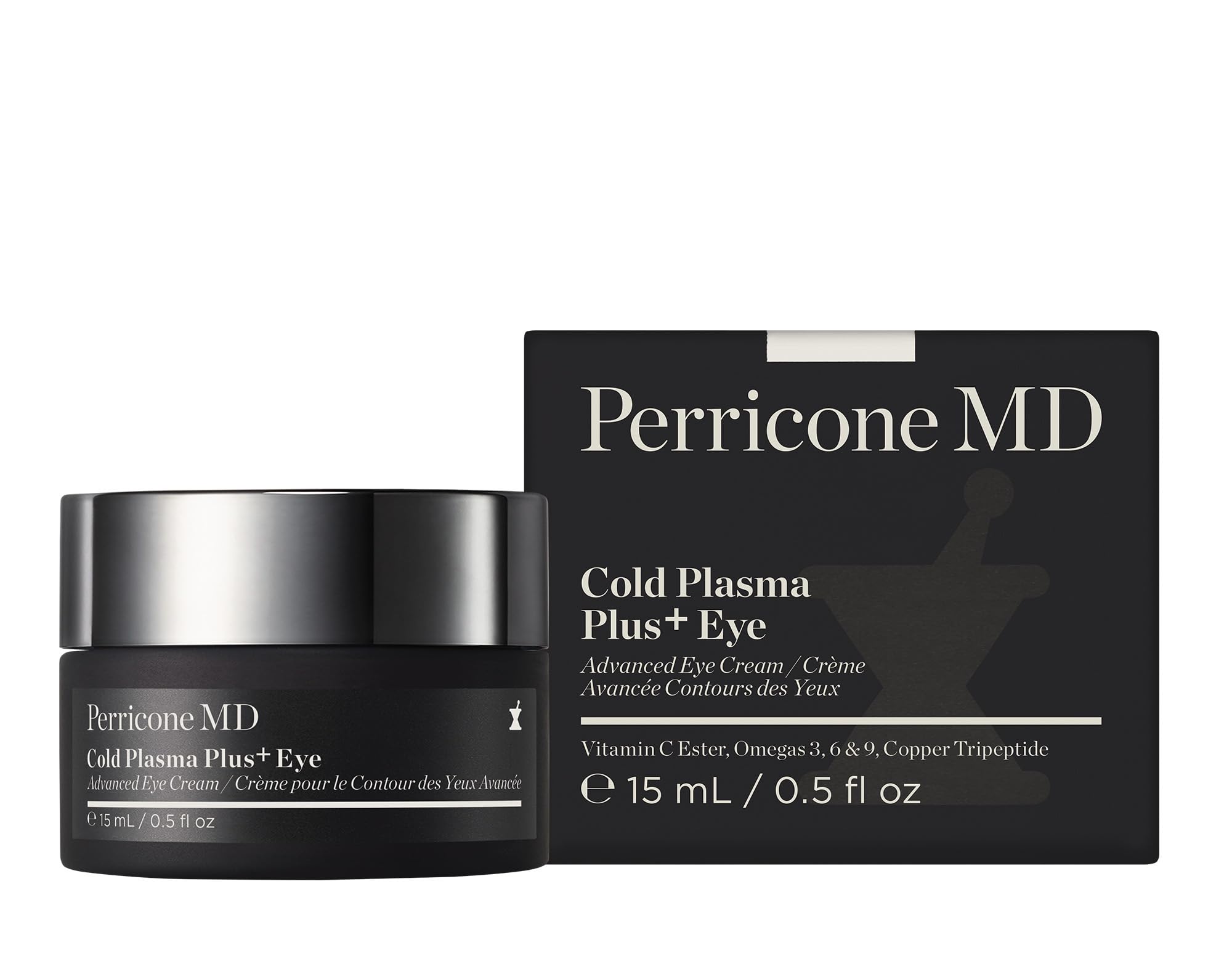 Perricone MD Plasma Frío Plus, ingredientes clave que cuidan la piel del contorno.