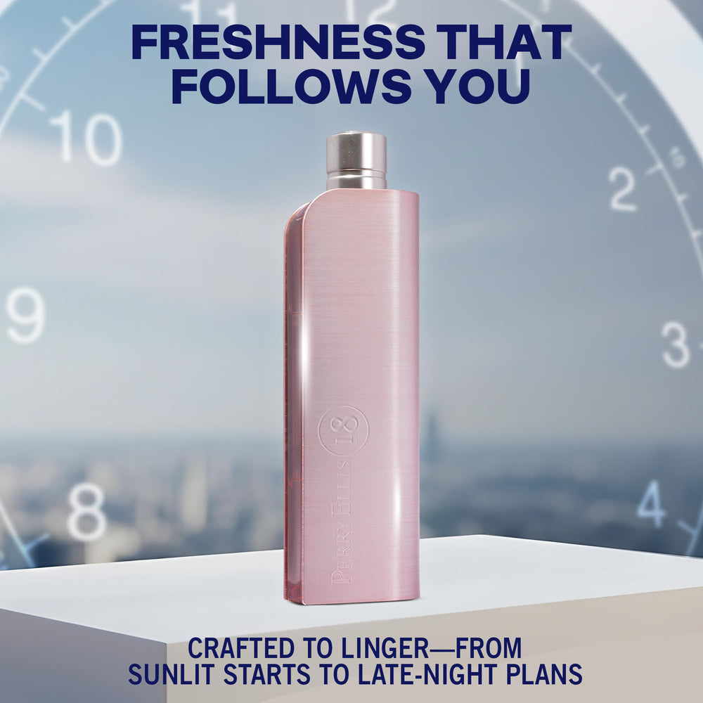Perry Ellis 18: notas medias orquídeas rosadas, añade feminidad.