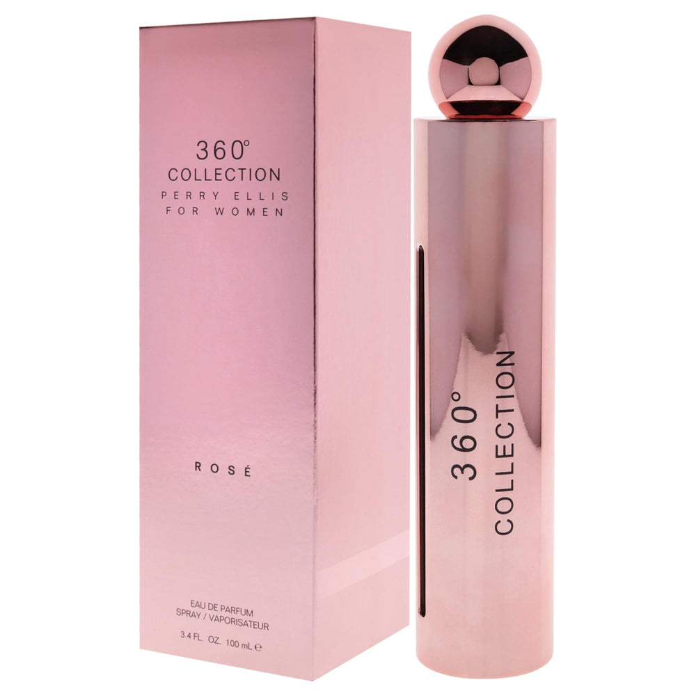 Perry Ellis 360 Rose, tapón dorado para un toque de lujo