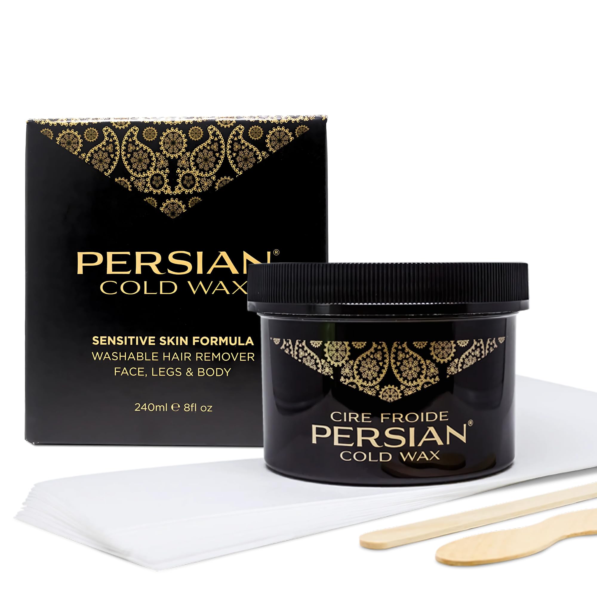 Persian cera fría para rostro depilación suave para piel sensible