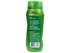 Etiqueta frontal de Pert Plus 2 en 1, confianza en la compra.