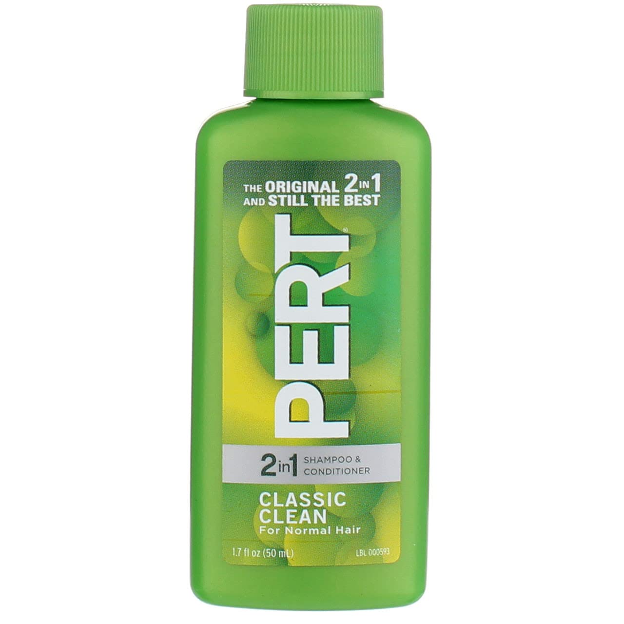 Pert Plus Happy Medium 2 en 1, botella vertido, experiencia de lavado rápida y cómoda.