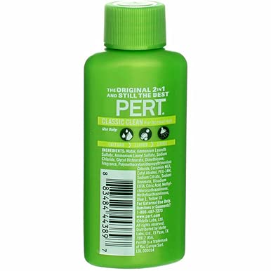 Pert Plus Happy Medium 2 en 1, en ducha, limpieza rápida y eficiente.