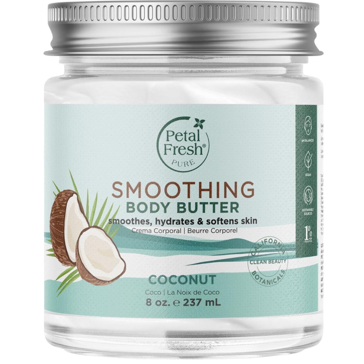 Petal Fresh Manteca Corporal Coco Cremosidad: hidratación profunda para piel suave.