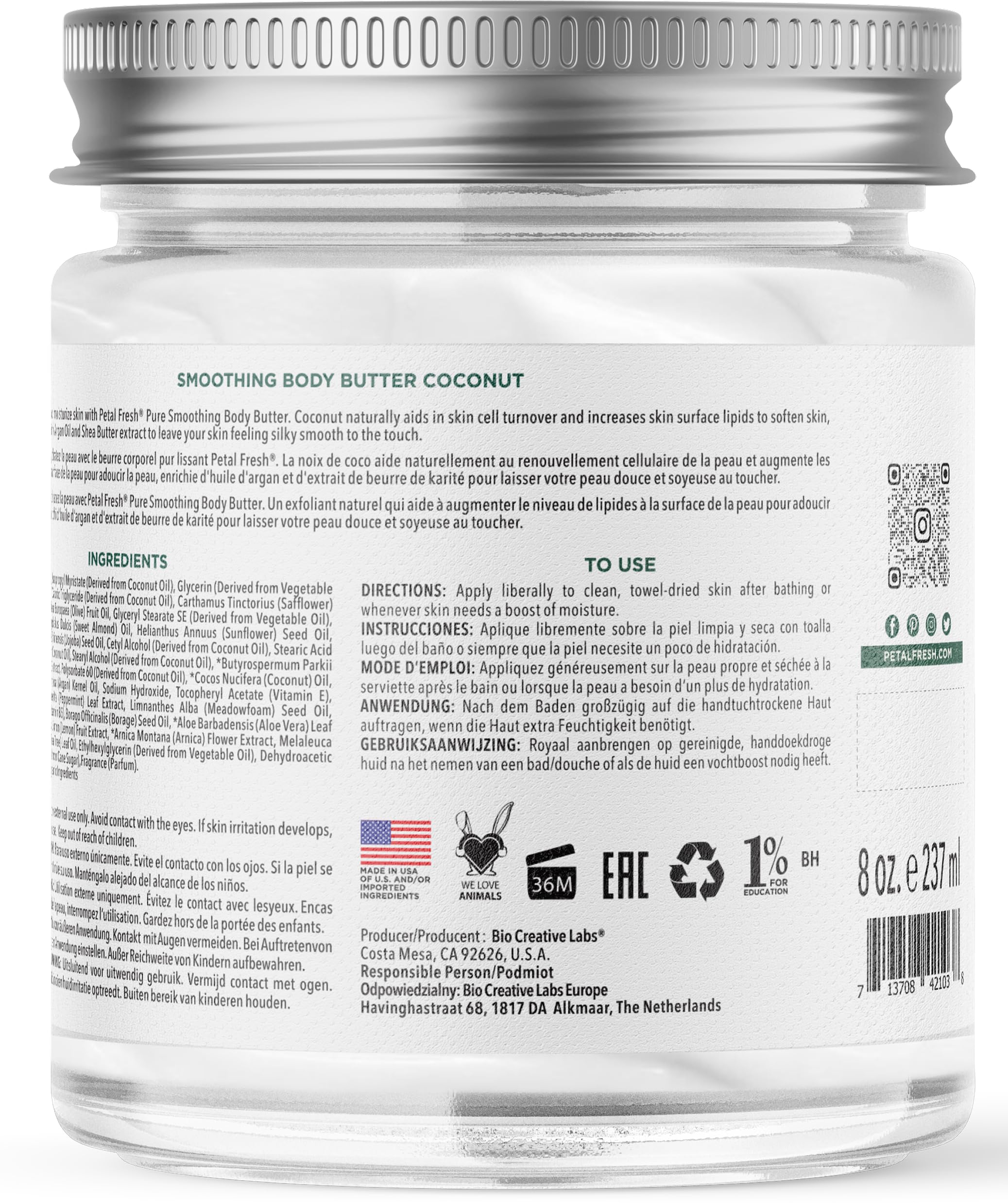 Petal Fresh Vegano Libre de Crueldad: opción ética para el cuidado diario.