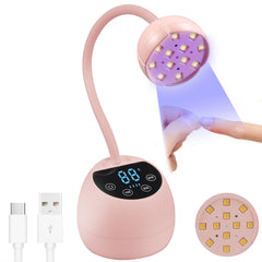 La lámpara UV-LED PHain 36W para uñas ofrece secado rápido en casa.