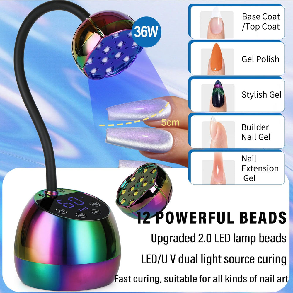 PHAIN U V LED lámpara con sensor y temporizadores 10/20/60