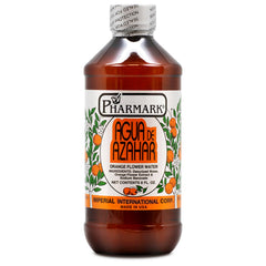 Pharmark Agua de Azahar: botella con fragancia floral refrescante.