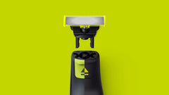 Hojas de repuesto Philips OneBlade, instalación simple y segura.