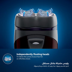 Philips PQ206, diseño sin cables ideal para viajes y rutina diaria.