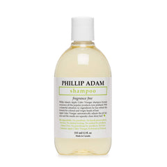 Phillip Adam shampoo sin fragancia en botella, ideal para piel sensible y uso diario