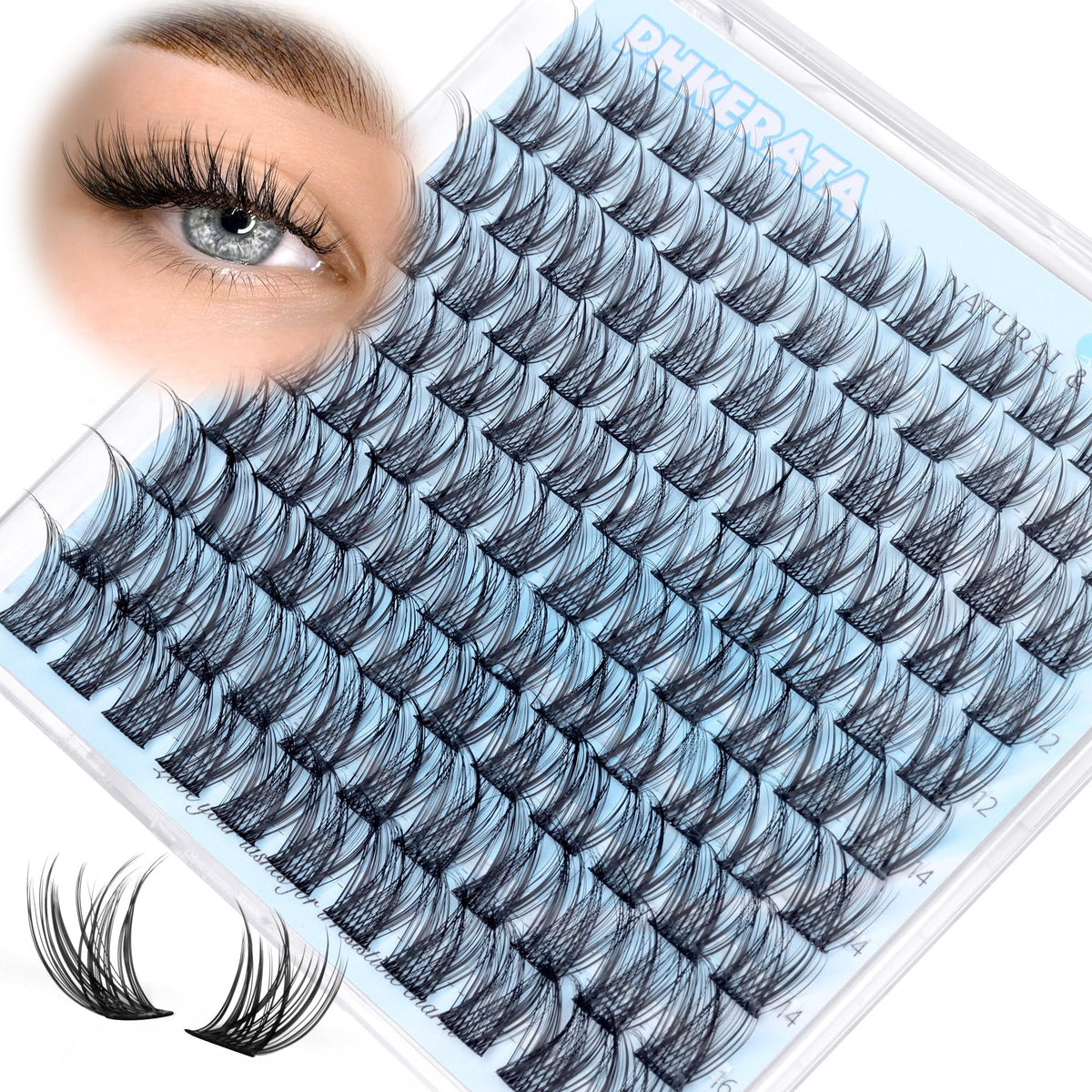 PHKERATA rizos enracimo con curva C para un aspecto natural.