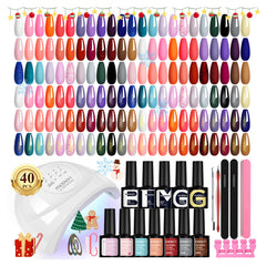 Phoenixy kit luz UV para uñas, uso rápido en casa.