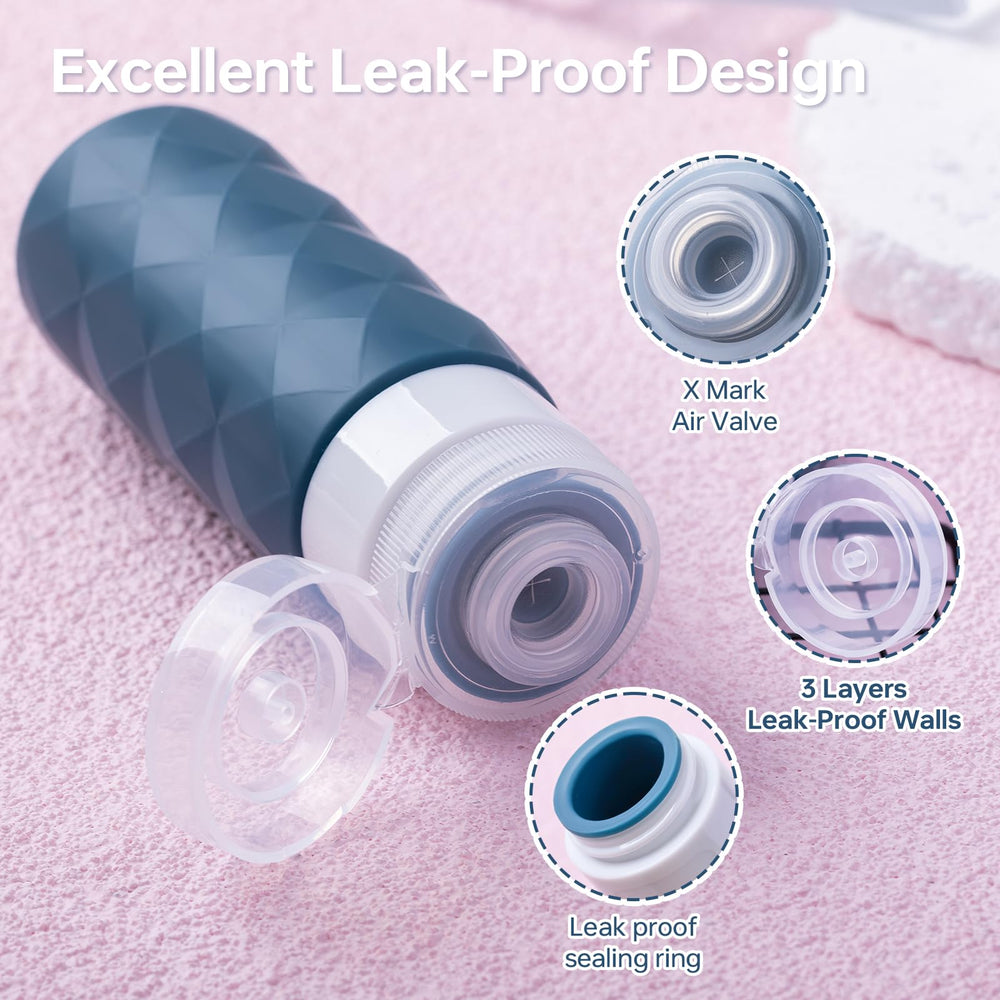 PHOVSUV atomizadores 30 ml con rociado controlado para viajar.
