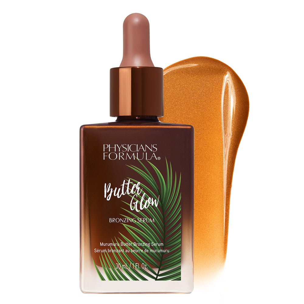 Butter Glow Serum de Physicians Formula en botella con brillo natural suave