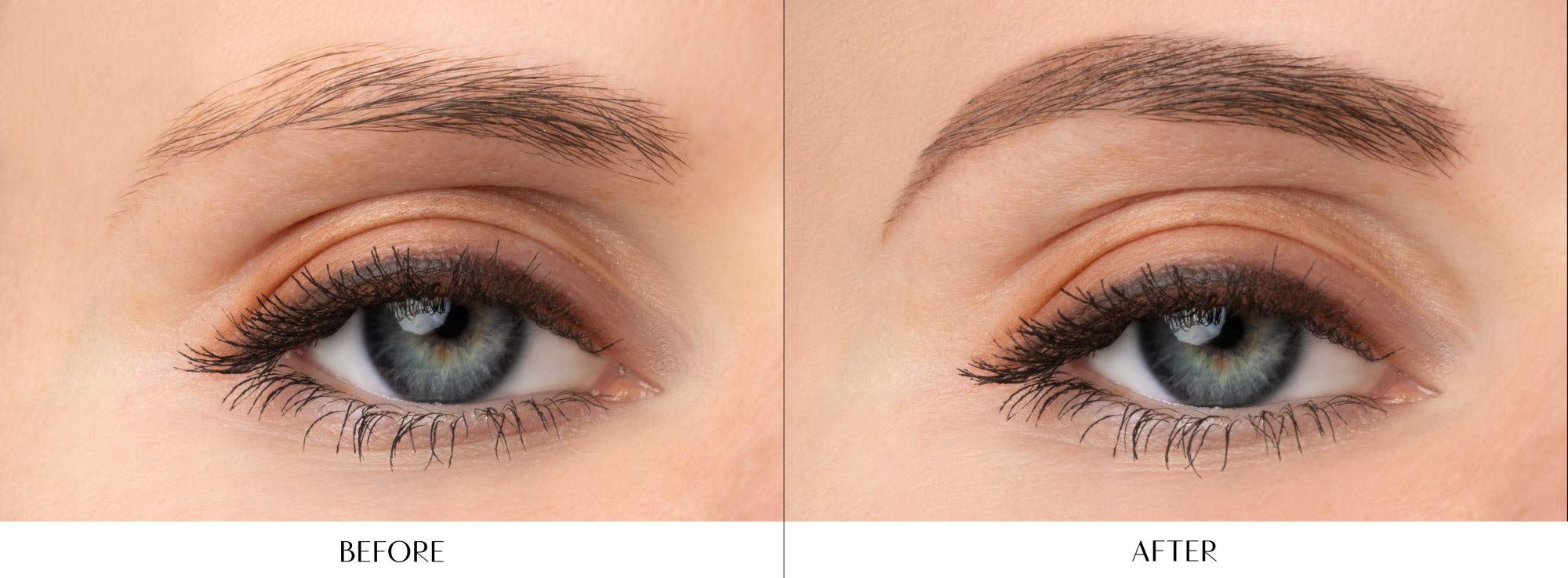 Relleno de huecos en cejas con el lápiz de Physicians Formula.